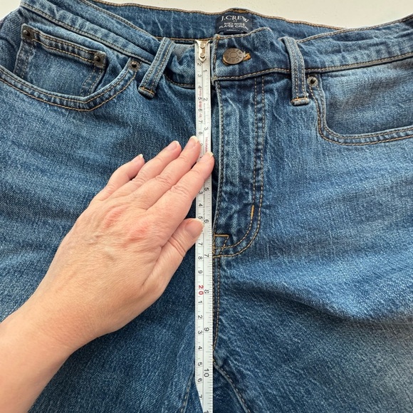 J. Crew Mid Rise Flare Crop Jeans Size 27 - Picture 7 of 9